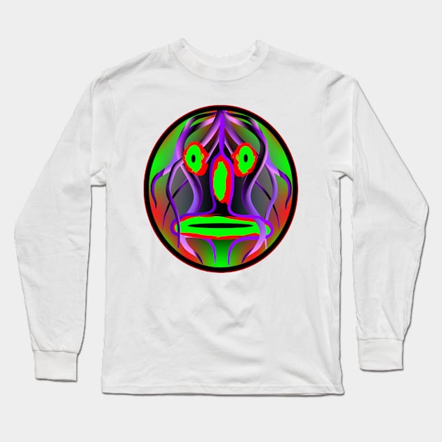 Mask Long Sleeve T-Shirt by robelf